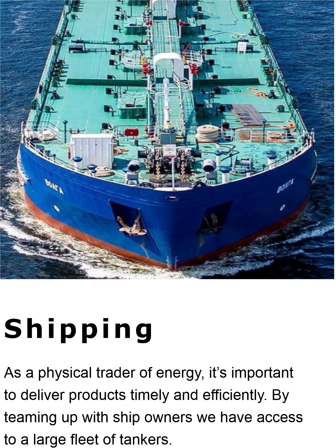 Shipping